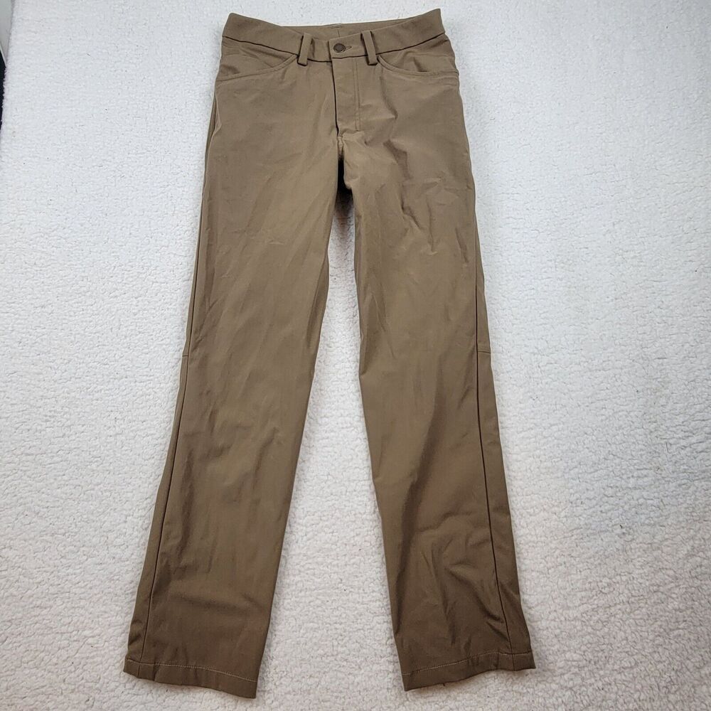 Lululemon ABC Classic-Fit 5 Pocket Pant Warpstreme Mens 28 Artifact Chino M5335S